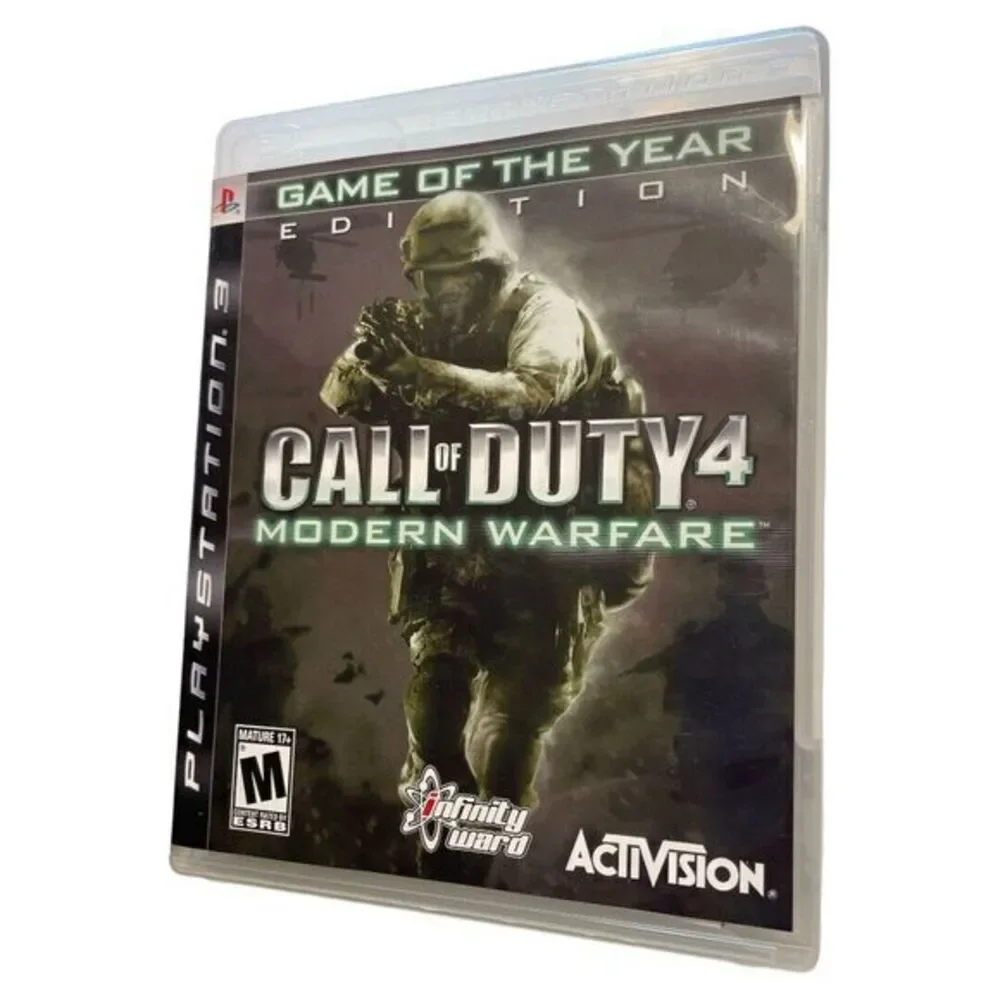 Call of Duty 4: Modern Warfare Game of the Year Edition PS3 Manual CIB